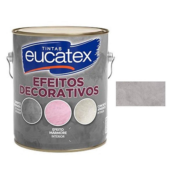 Eucatex Cimento Queimado Perolizado Cromium