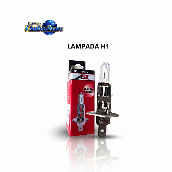 Lampada H1 Transparente 12v (Entrega só na Loja Física)