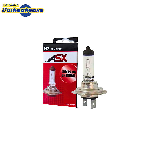Lampada H7 Transparente (Entrega só na Loja Física)