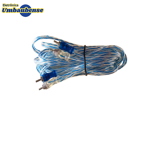 Cabo RCA 5mts (Entrega só na Loja Física)