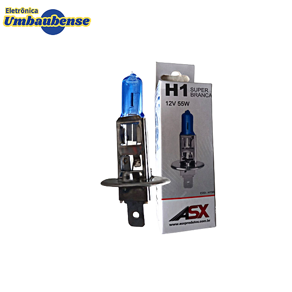 Lampada H1 Super Branca 12v (Entrega só na Loja Física)