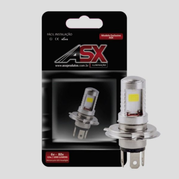 Lâmpada H4 de Led para Moto (Entrega só na Loja Física)