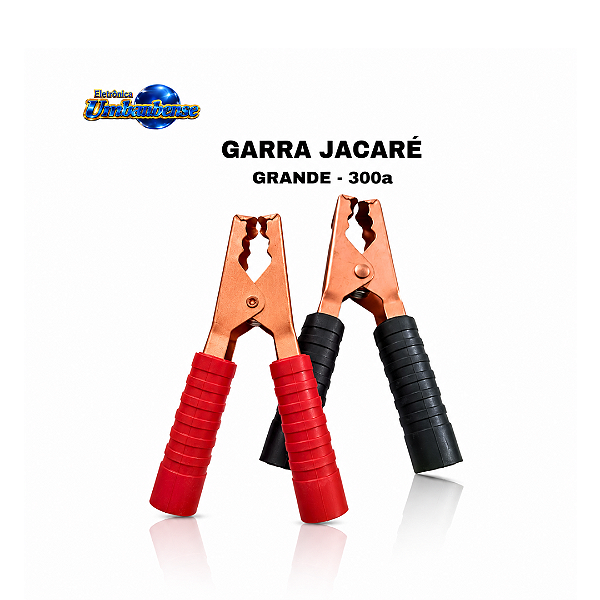 Garra Jacaré 300am para bateria (par) - (Pronta entrega em Umbaúba na praça de Eventos! )