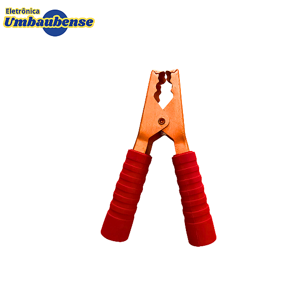 Garra Jacaré para bateria 300 amperes (Entrega só na Loja Física)