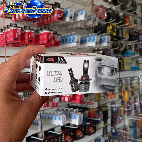 Lâmpada LED H4 (Entrega só na Loja Física)