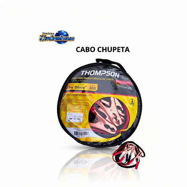 Cabo Chupeta Bateria (Entrega só na Loja Física)