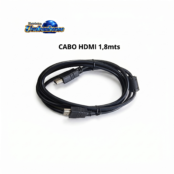 Cabo HDMI 1.8mts (Entrega só na Loja Física)