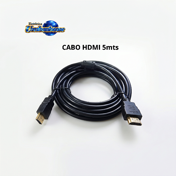 Cabo HDMI 5.0mts (Entrega só na Loja Física)