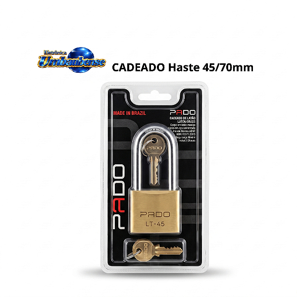 Cadeado Haste Longa LT-45/70 (Entrega só na Loja Física)
