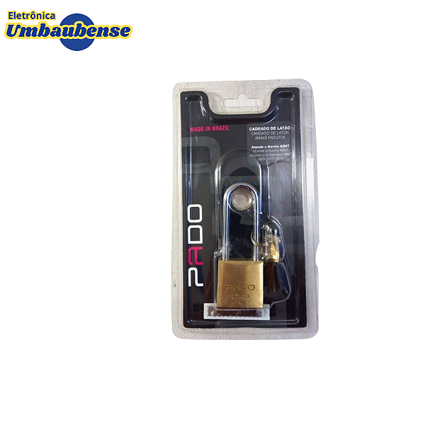 Cadeado aste Média LT-30/50 (Entrega só na Loja Física)