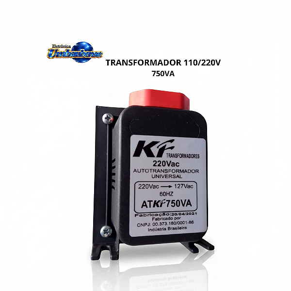 Transformador 110/220v 750va (Retirar só na loja física)