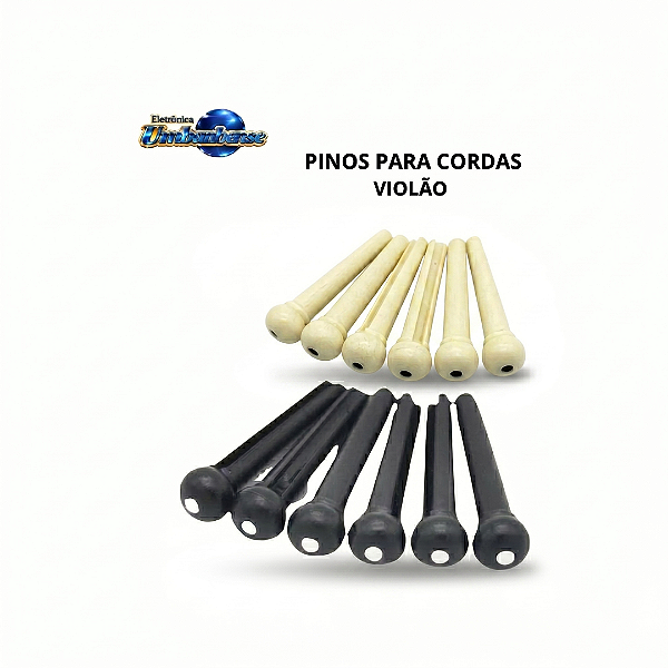 Pino Plastico para Cordas de Violão - 01un. (Entrega só na Loja Física)