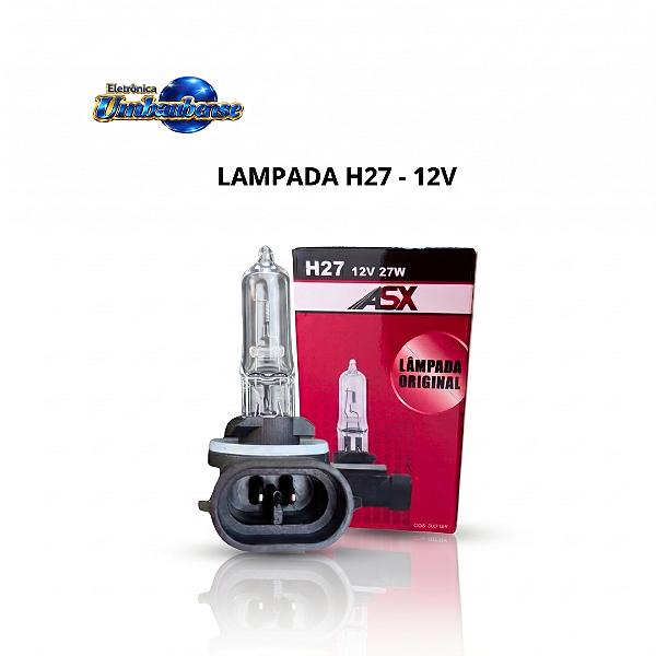 Lampada H27 Transparente 12v (Entrega só na Loja Física)