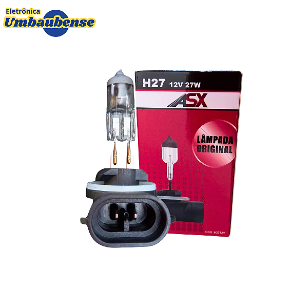 Lampada H27 Transparente (Entrega só na Loja Física)