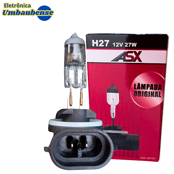 Lampada H27 Transparente (Entrega só na Loja Física)