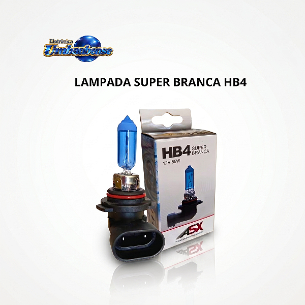 Lampada Super Branca HB4 12v (Entrega só na Loja Física)