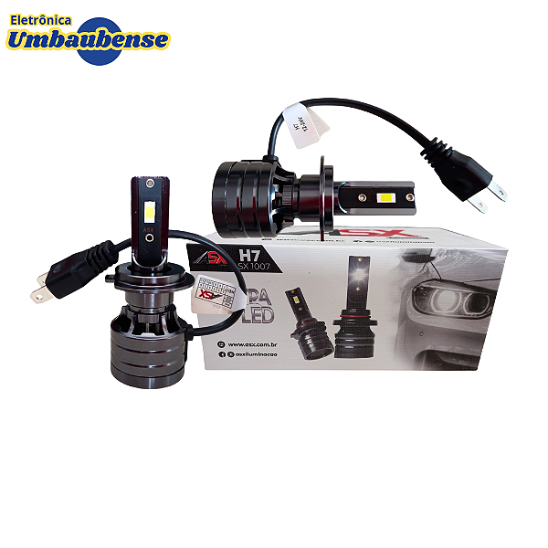 Lampada Farol de Led H7 (Entrega só na Loja Física)