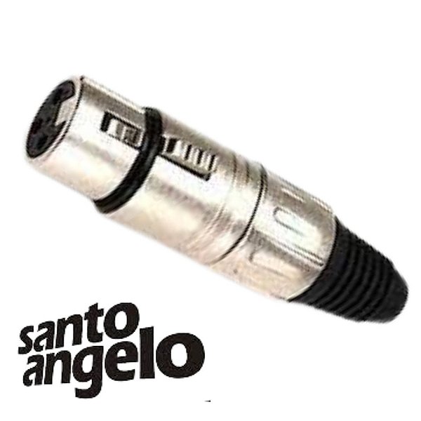 Plug Canon fêmea Santo Angelo  (Entrega só na Loja Física)