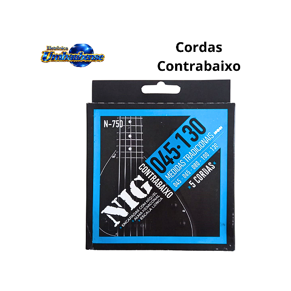 Encordoamento para Contra Baixo 5 cordas 045 (Entrega só na Loja Física)