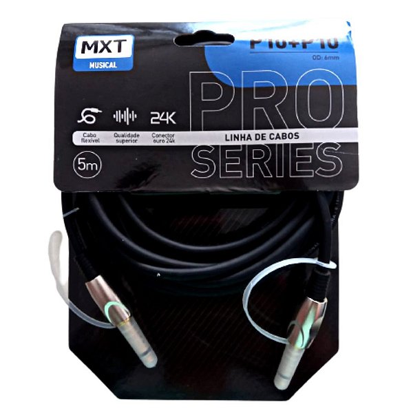 Cabo P10 X P10 (Entrega só na Loja Física)