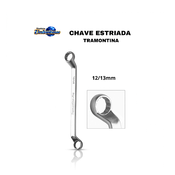 Chave Estria 12/13mm – ( Pronta entrega em Umbaúba na praça de Eventos! )