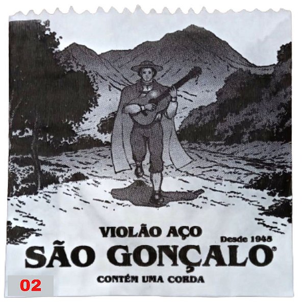 Corda para Violão  02 Segunda (Entrega só na Loja Física)