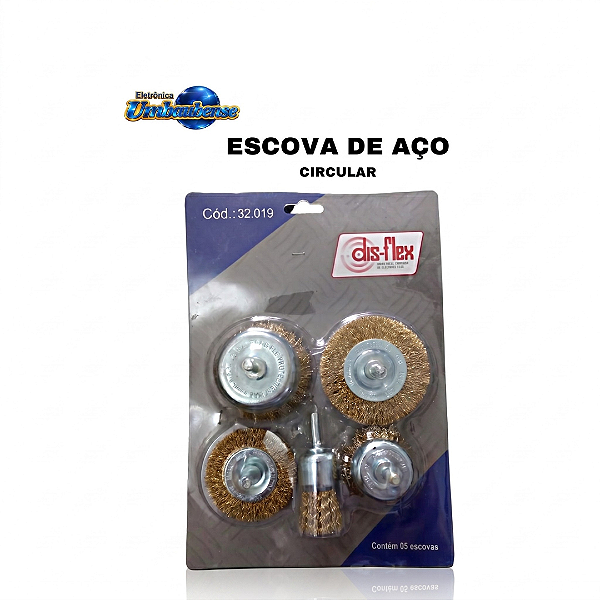 Escova de Aço (Entrega só na Loja Física)