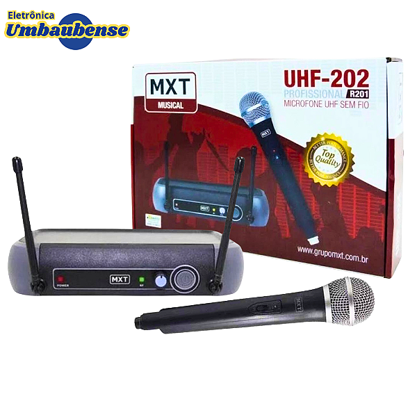 Microfone sem Fio (Entrega só na Loja Física)