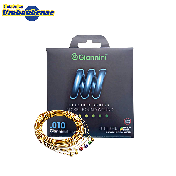 Encordoamento para Guitarra 010 (Entrega só na Loja Física)