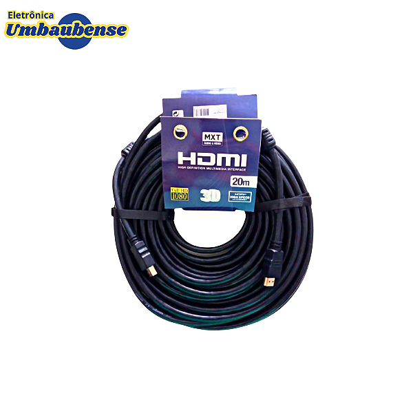 Cabo HDMI 20mts (Entrega só na Loja Física)