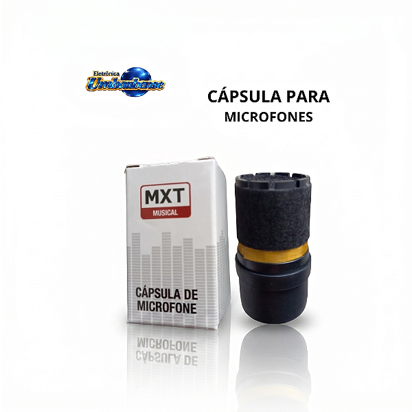 Cápsula para Microfone CD-58B (Entrega só na Loja Física)