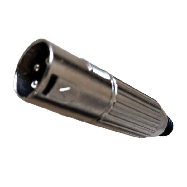 Plug Canon Macho Metal Profissional  (Entrega só na Loja Física)