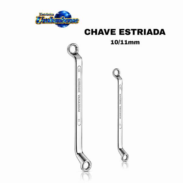 Chave Estriada 10/11 (Entrega só na Loja Física)