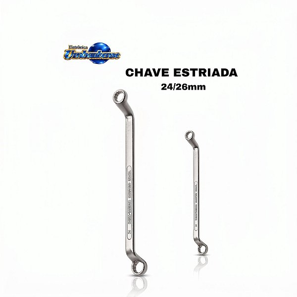 Chave Estriada 24/26 (Entrega só na Loja Física)