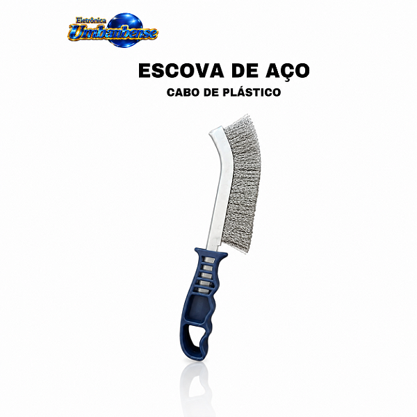 Escova de aço (Entrega só na Loja Física)