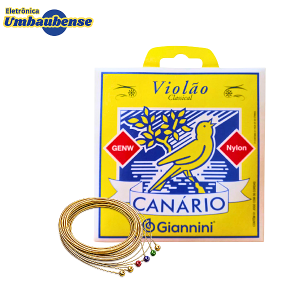 Encordoamento para Violão Nylon (Entrega só na Loja Física)