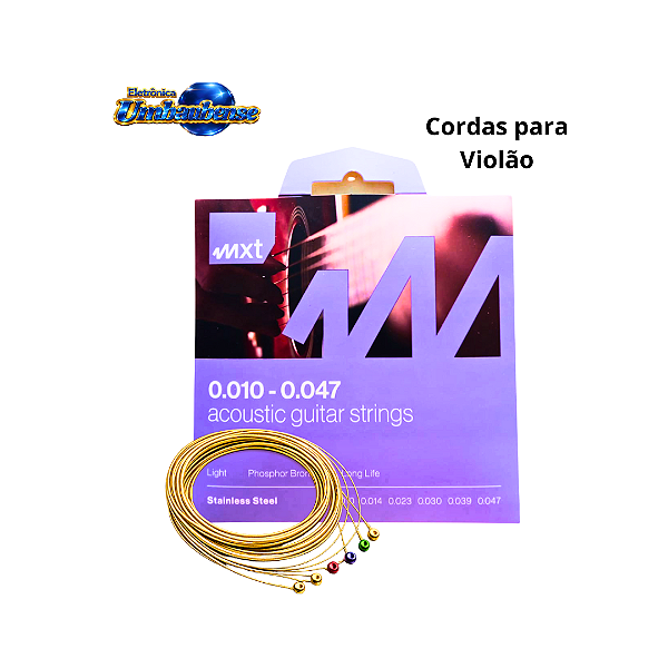 Encordoamento Violão n.10 (Entrega só na Loja Física)