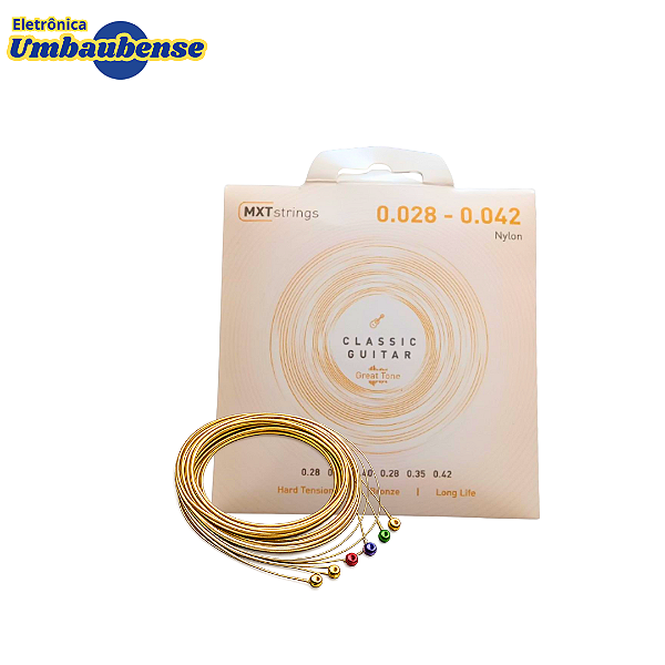 Encordoamento Violão Nylon (Entrega só na Loja Física)