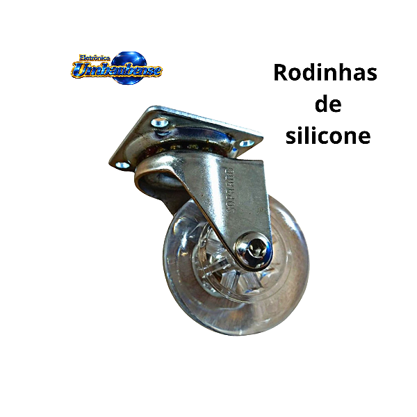 Rodinhas de Silicone 50cm (Entrega só na Loja Física)