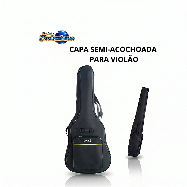 Capa para Violão Luxo (Entrega só na Loja Física)