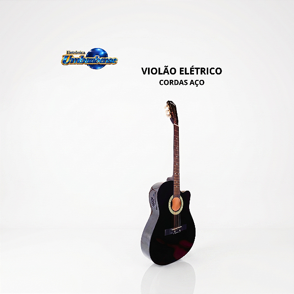 Violão Elétrico Aço 39-A (Retirada só na loja física)