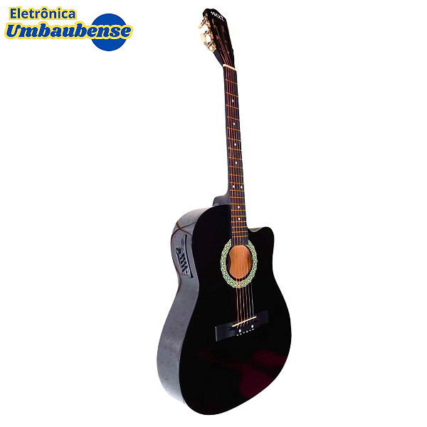 Violão Elétrico Aço 39-A (Retirada só na loja física)