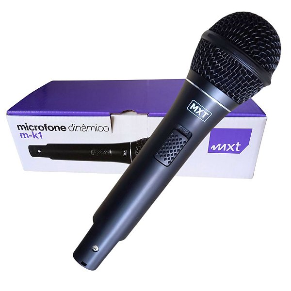 Microfone Dinamico Profissional M-K1  (Entrega só na Loja Física)