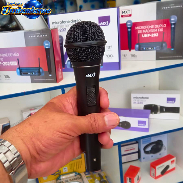 Microfone Dinamico Profissional M-K1 (Entrega só na Loja Física)