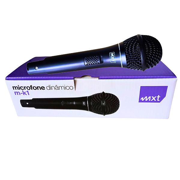 Microfone Dinamico Profissional M-K1 (Entrega só na Loja Física)