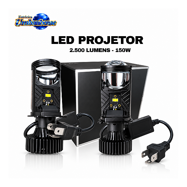 Lâmpada LED Projetor H4 25000 Lumens 150w | Pronta Entrega em Umbaúba