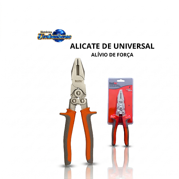 Alicate Força Dupla 8 (Entrega só na Loja Física)
