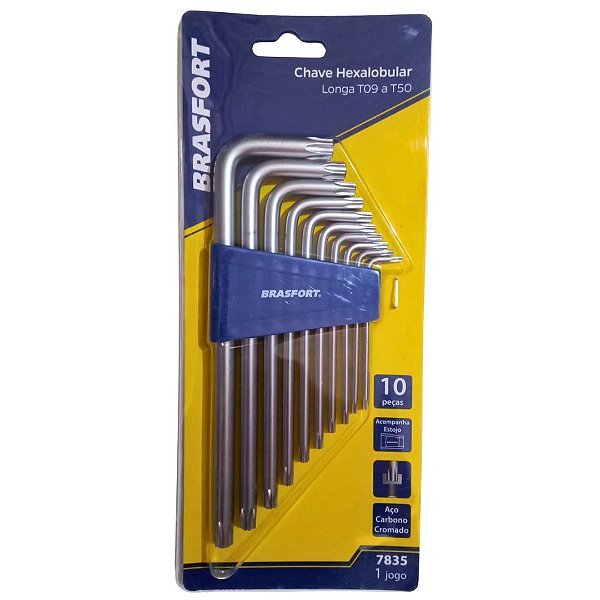 Chave Torx 10pçs (Entrega só na Loja Física)