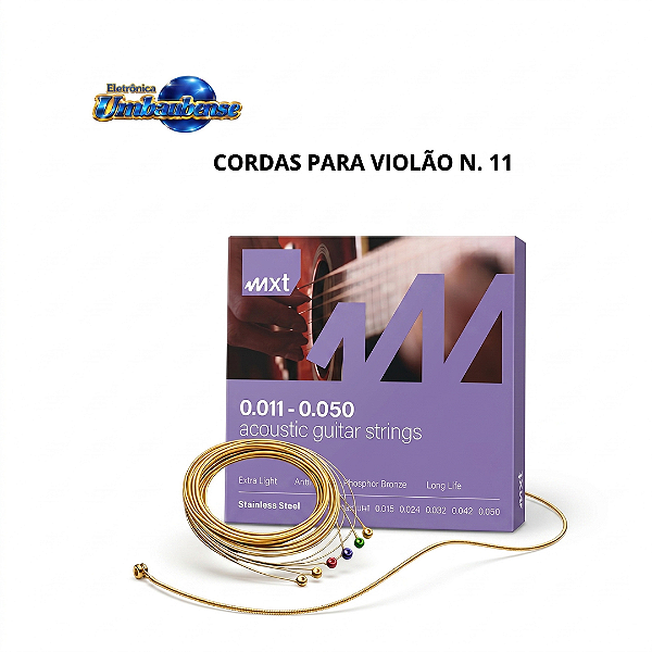 Encordoamento Para Violão 011 (Entrega só na Loja Física)