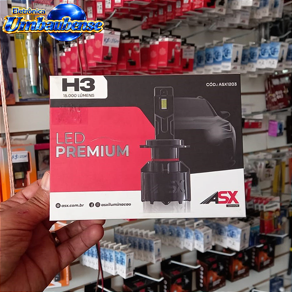 Lampada H3 Led Premium (Entrega só na Loja Física)